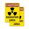 Signmission Radiation & Laser Sign, 10 in H x 7 in W, Vinyl Decal, Rectangle OS-2PACK-CR-D-710-V-10255 - alternate 1